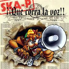 Tapa o Portada del disco ¡¡Que corra la voz!! de Ska-p